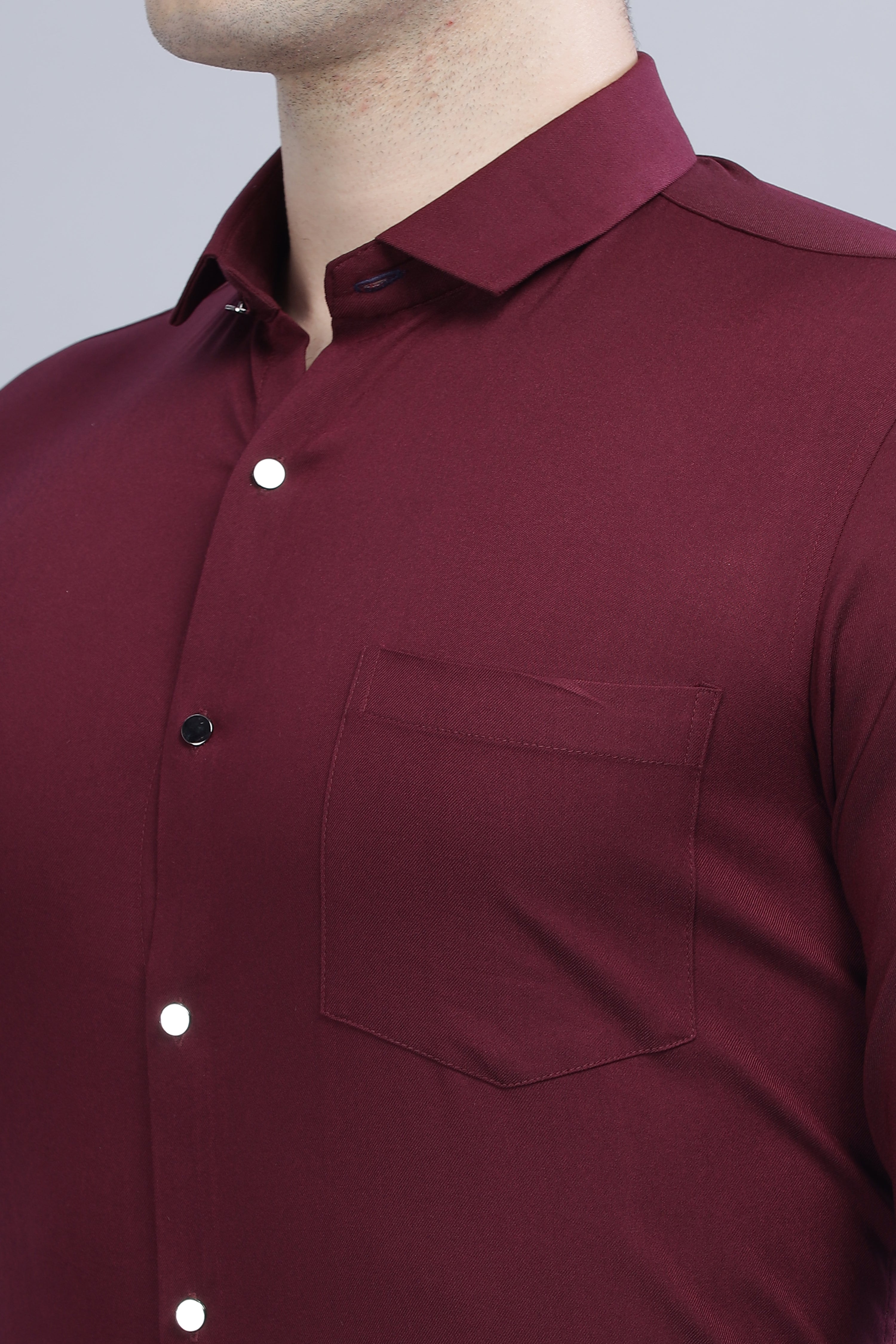 Chagrin Maroon Shirt