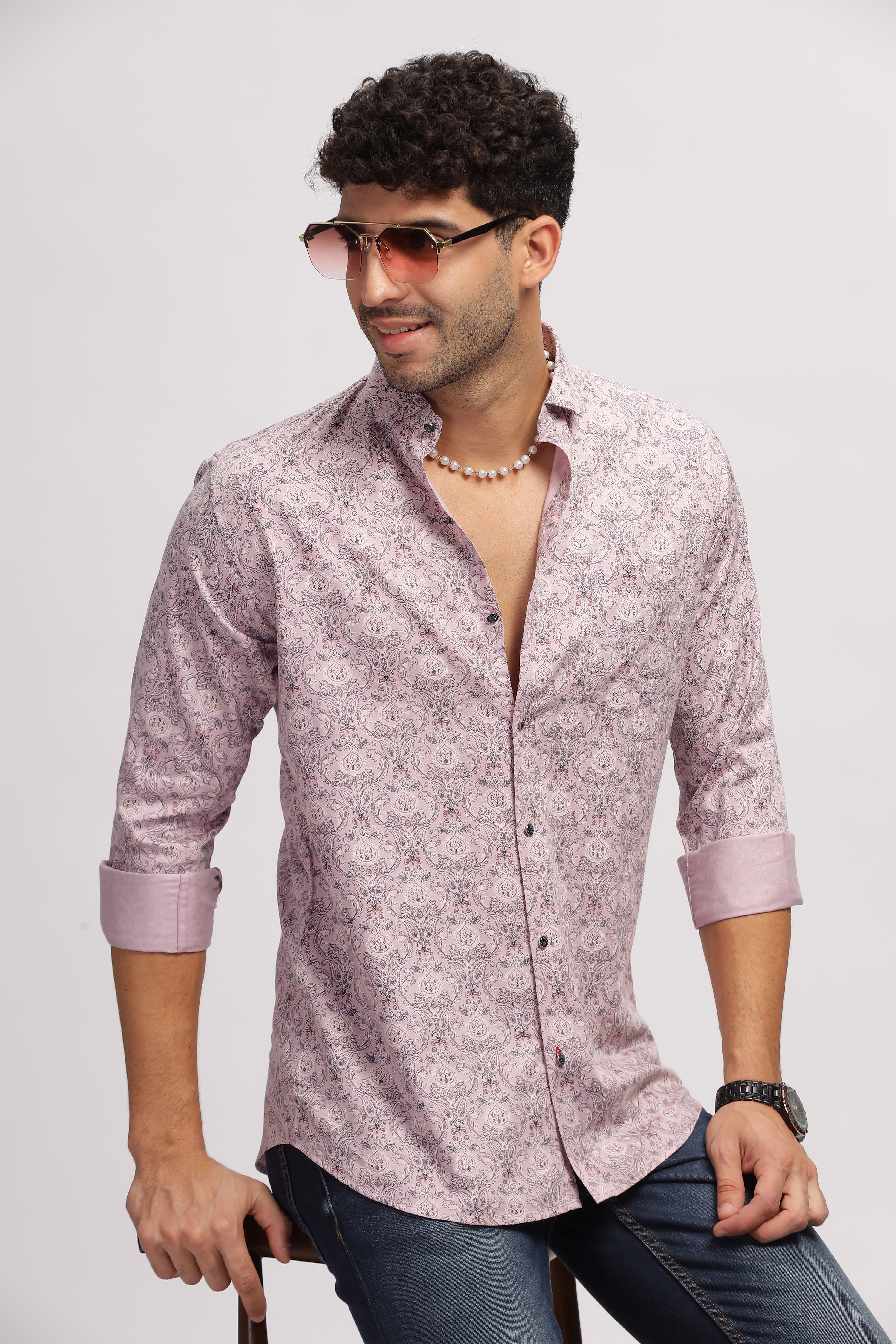 Men's Designer Printed Shirt