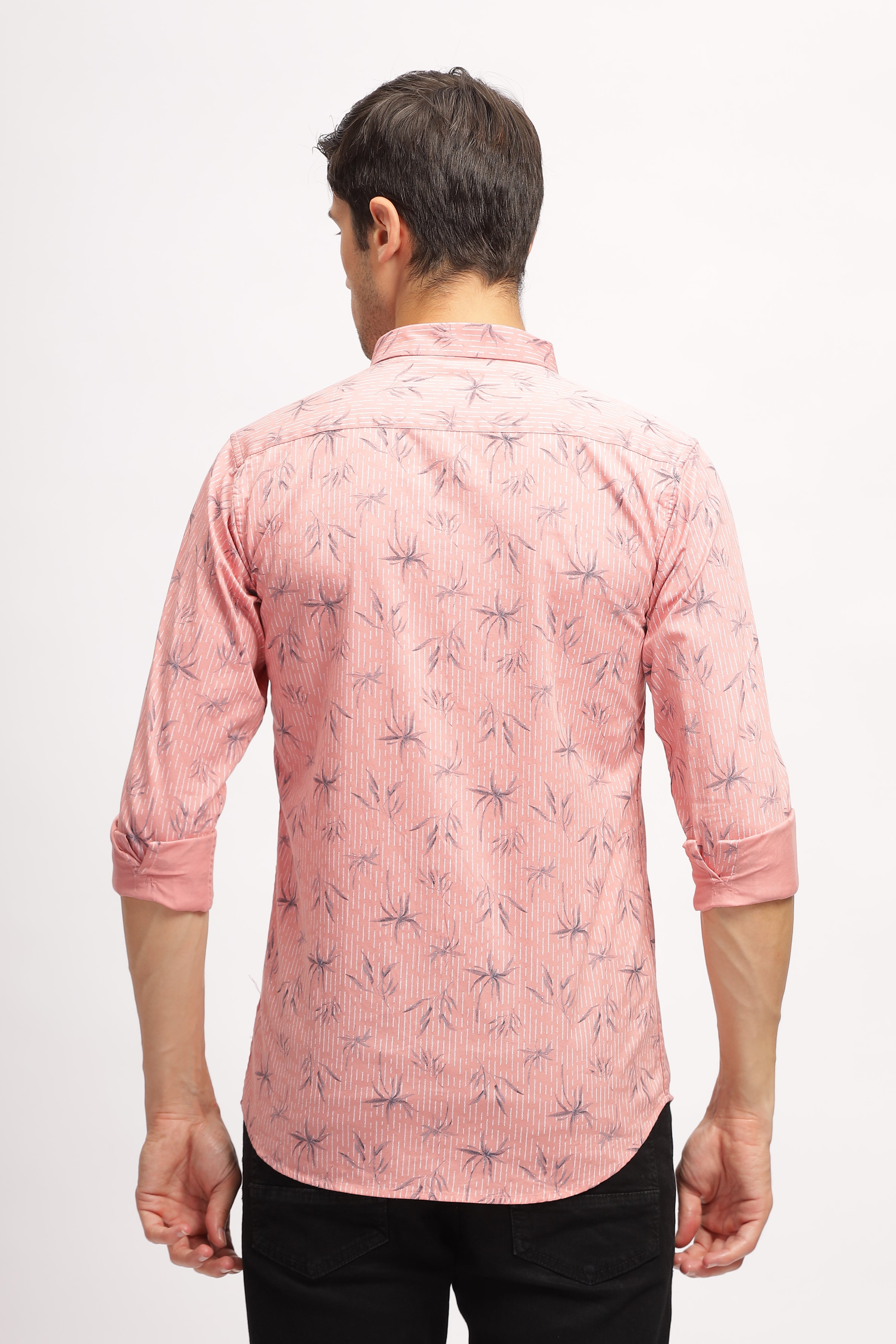 Eco Print Slate Pink Shirt