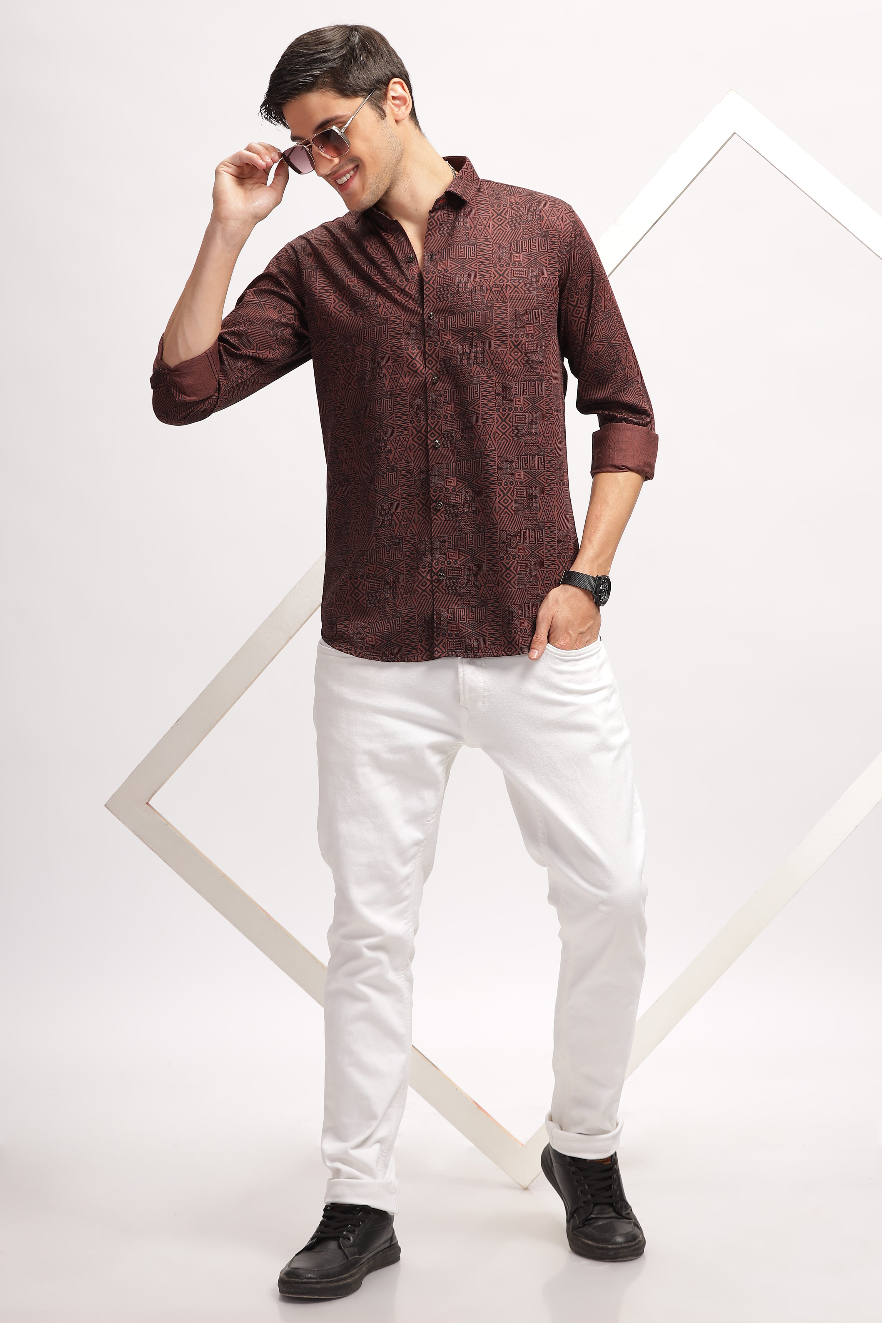 Artiful Brown Corduroy Shirt