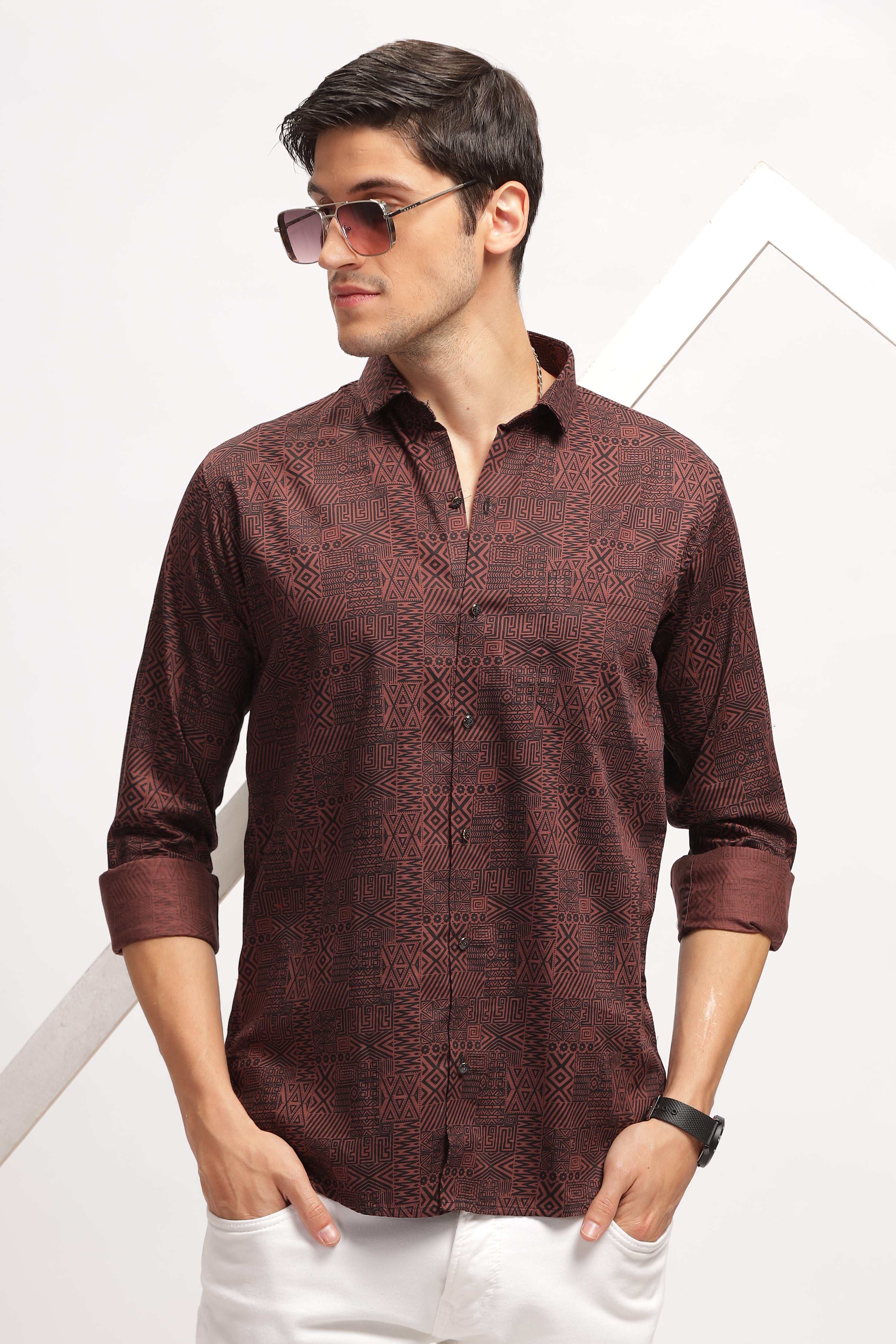 Artiful Brown Corduroy Shirt