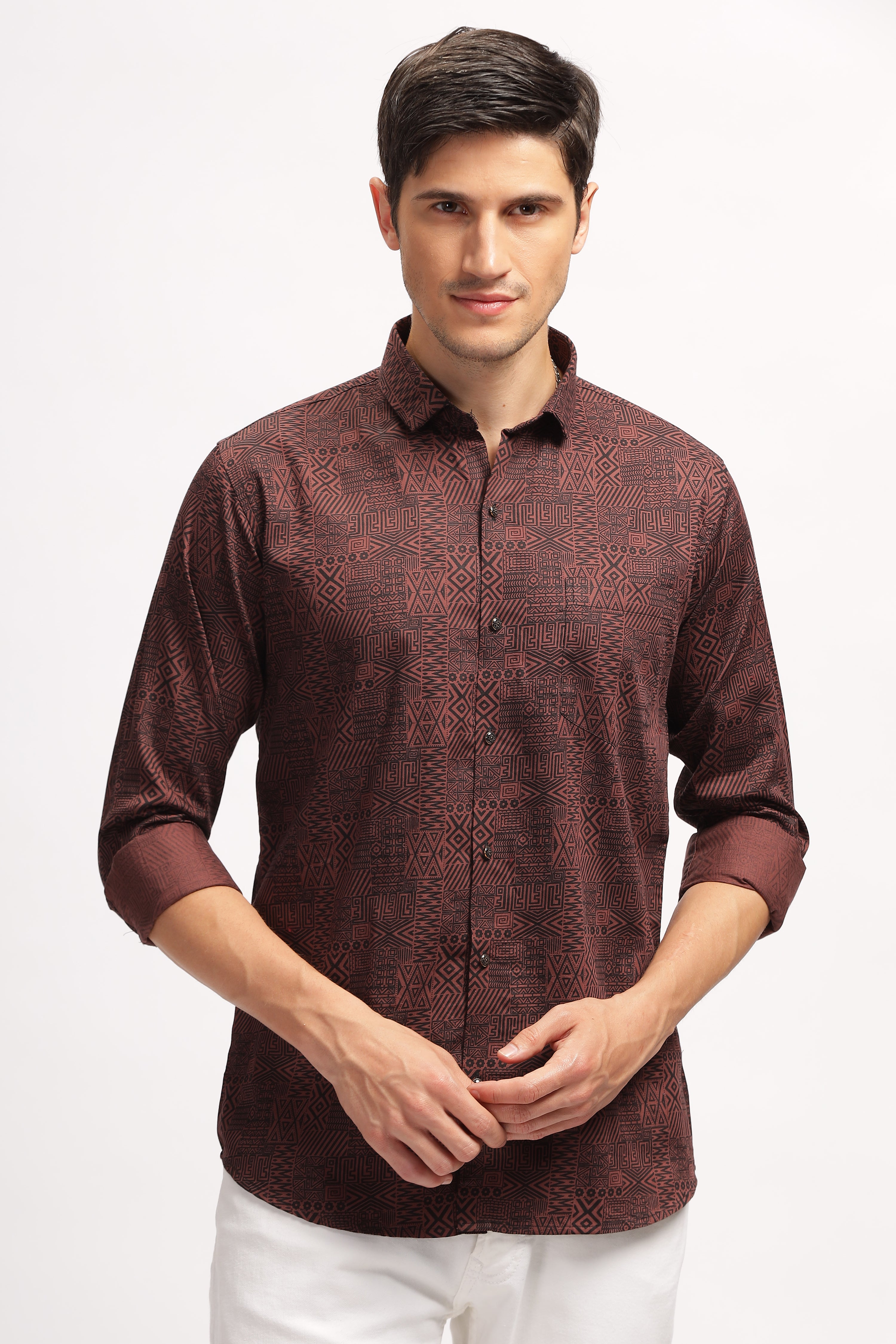 Artiful Brown Corduroy Shirt