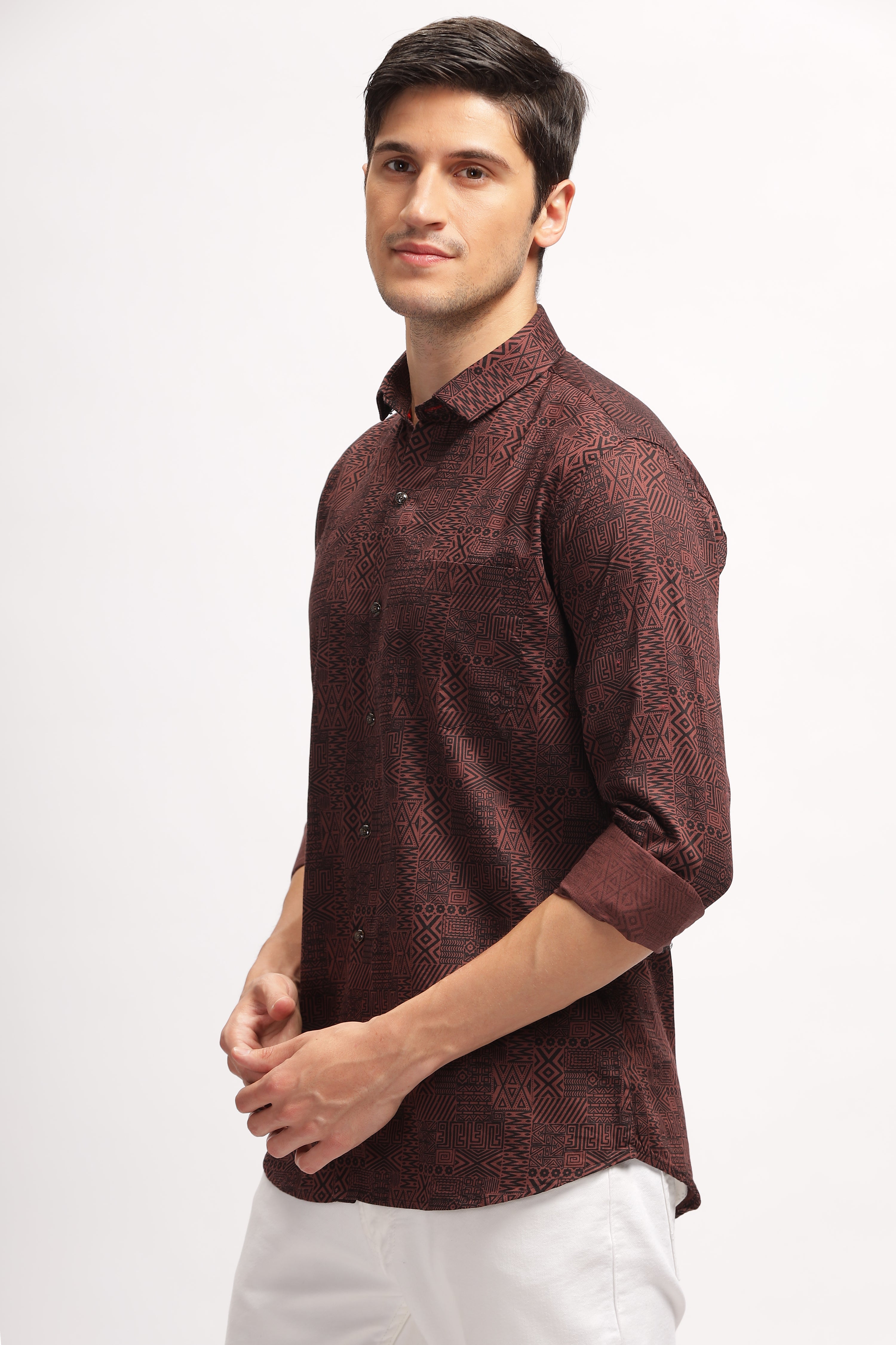 Artiful Brown Corduroy Shirt