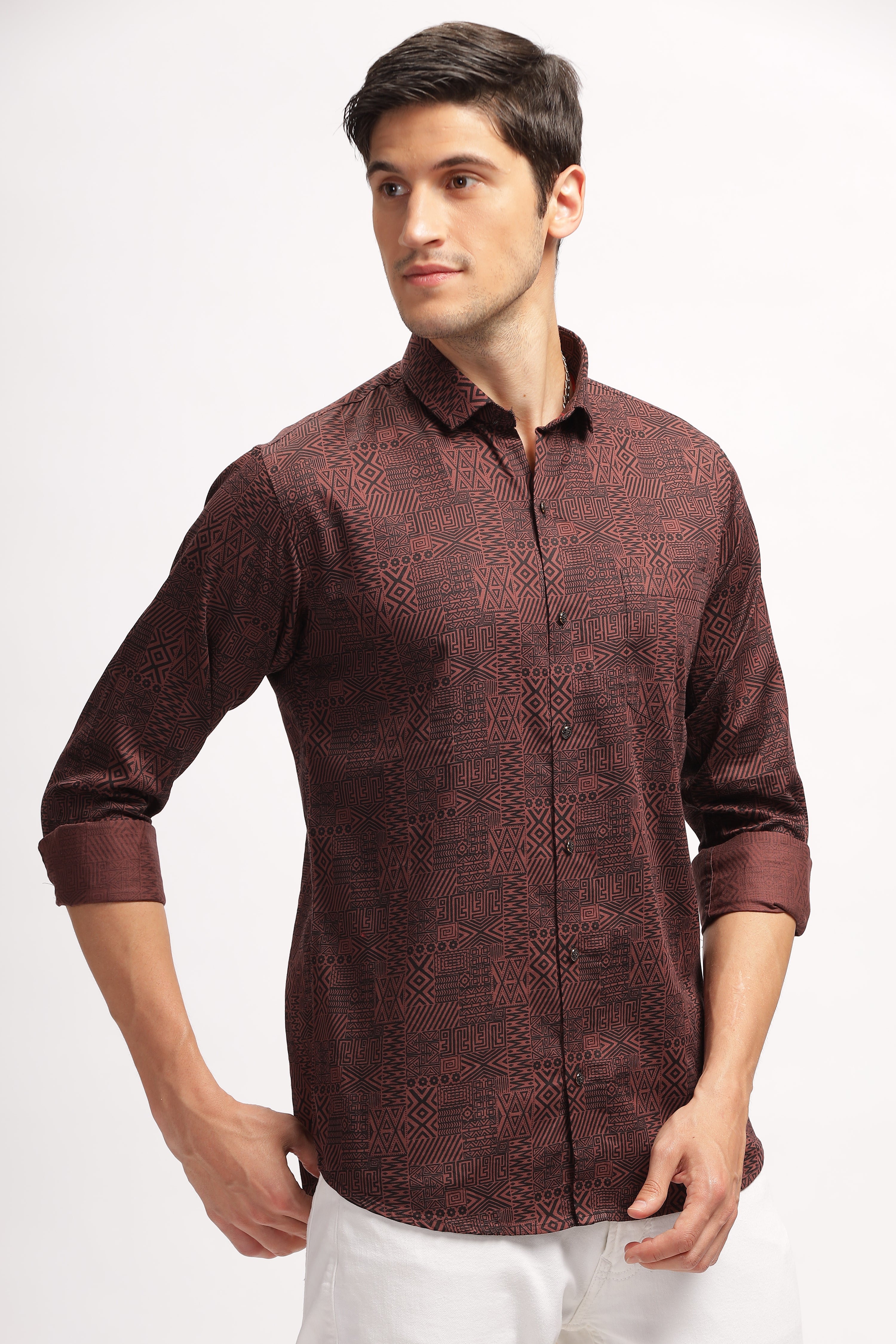 Artiful Brown Corduroy Shirt