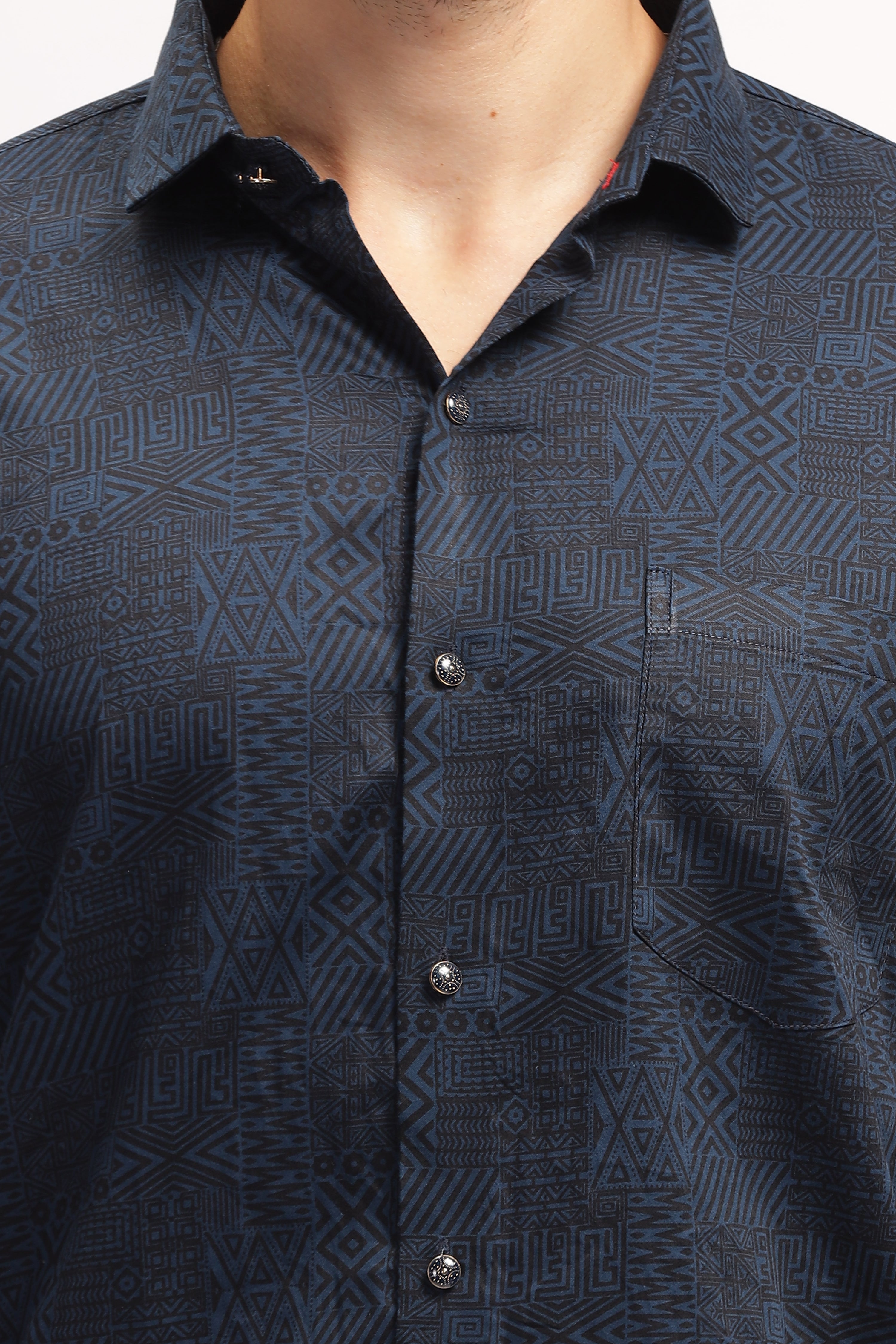 Artiful Navy Blue Corduroy Shirt