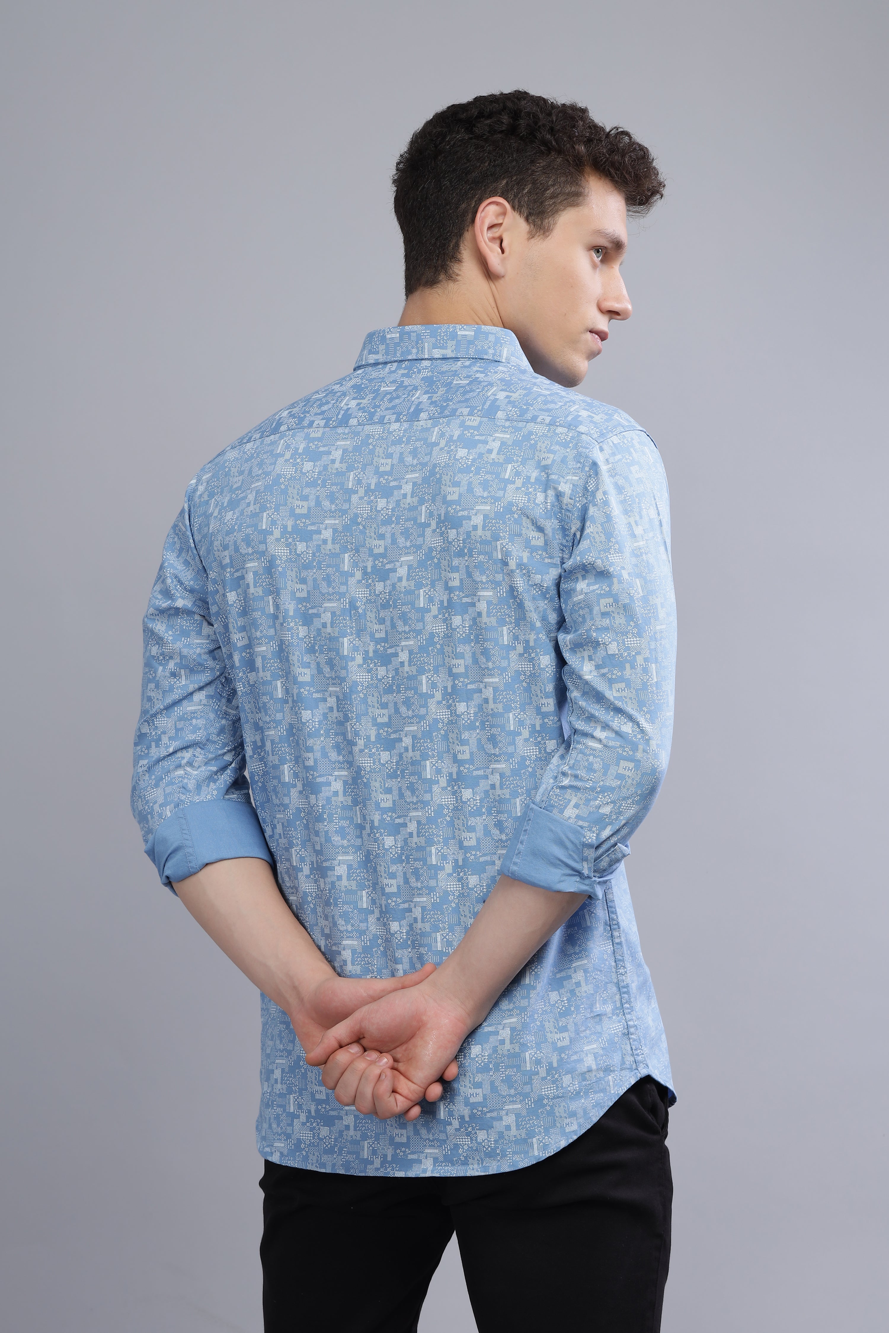 Poetry Paisley Blue Shirt