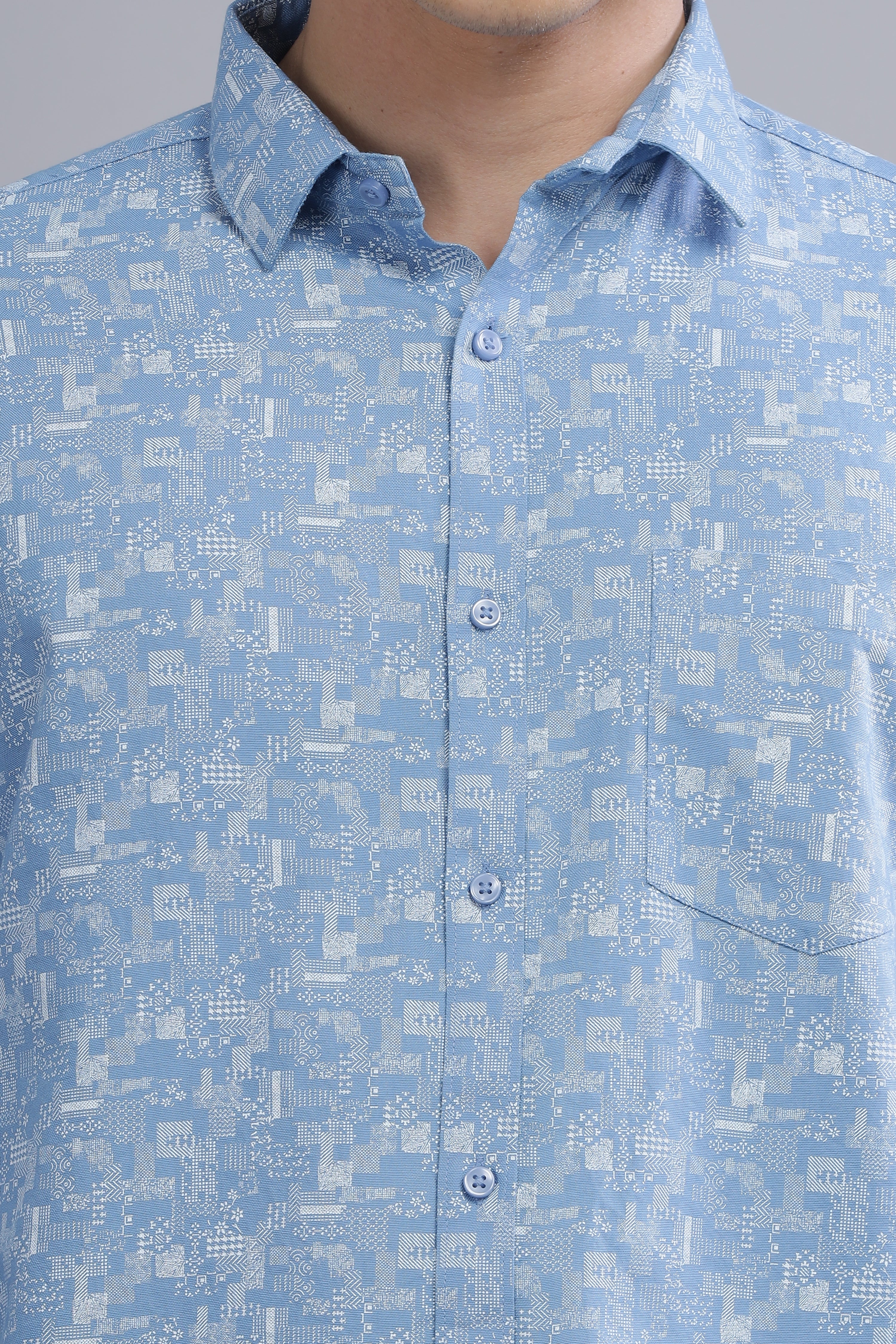 Poetry Paisley Blue Shirt