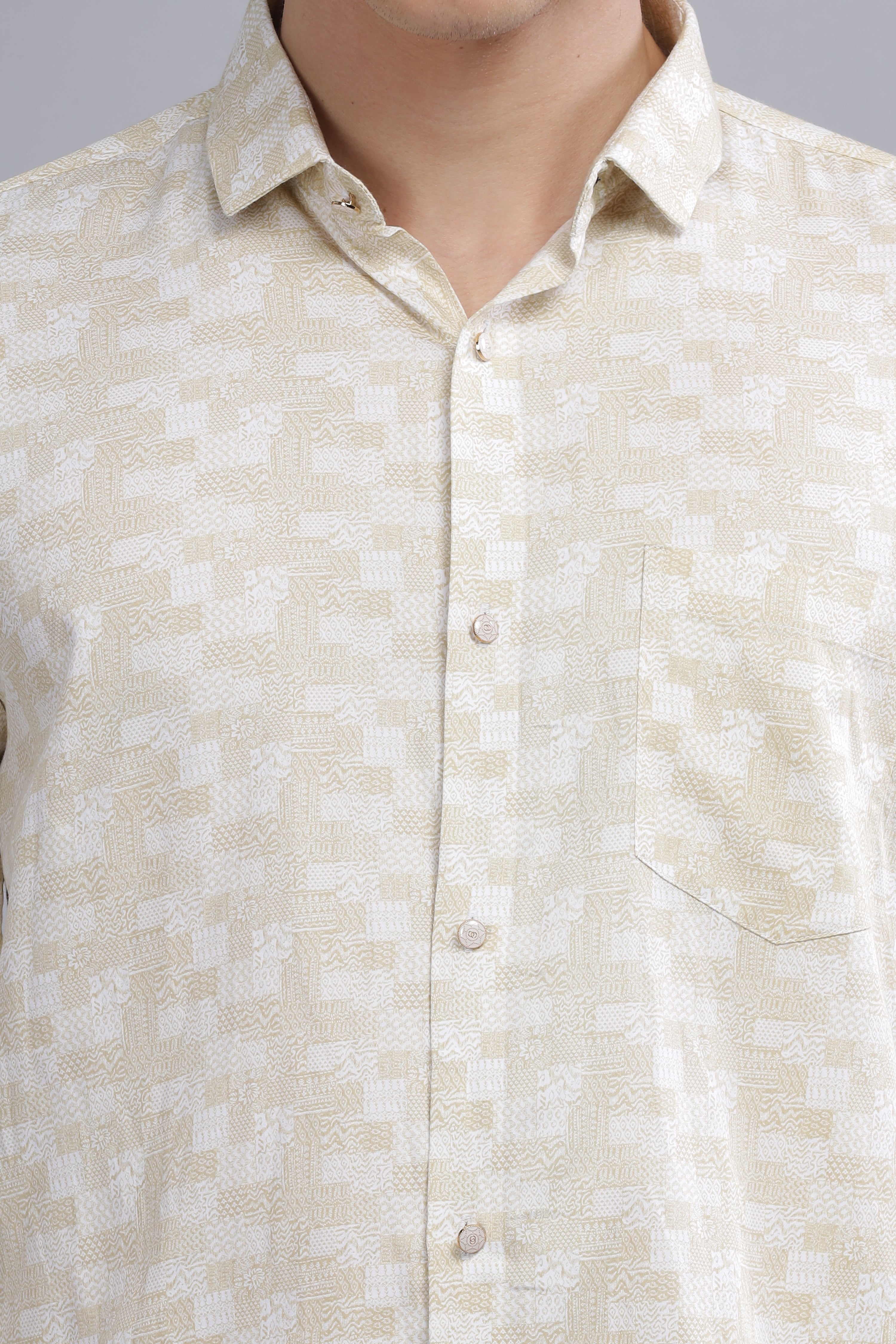 Gens Beige Shirt