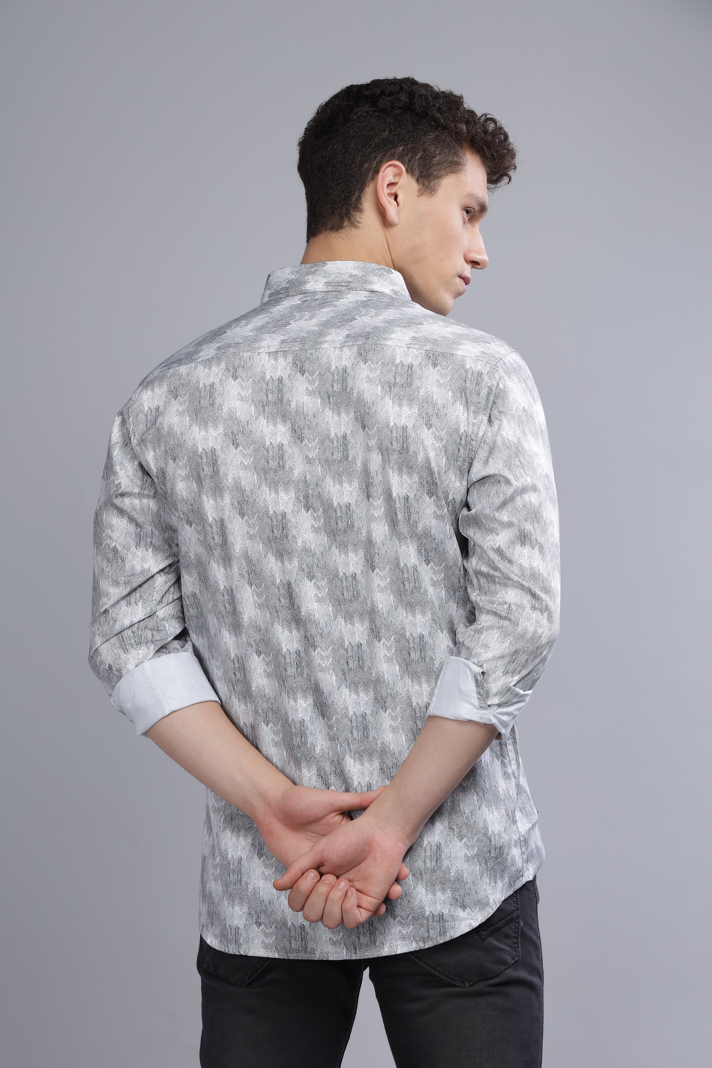 Graphic grey printed Shirt