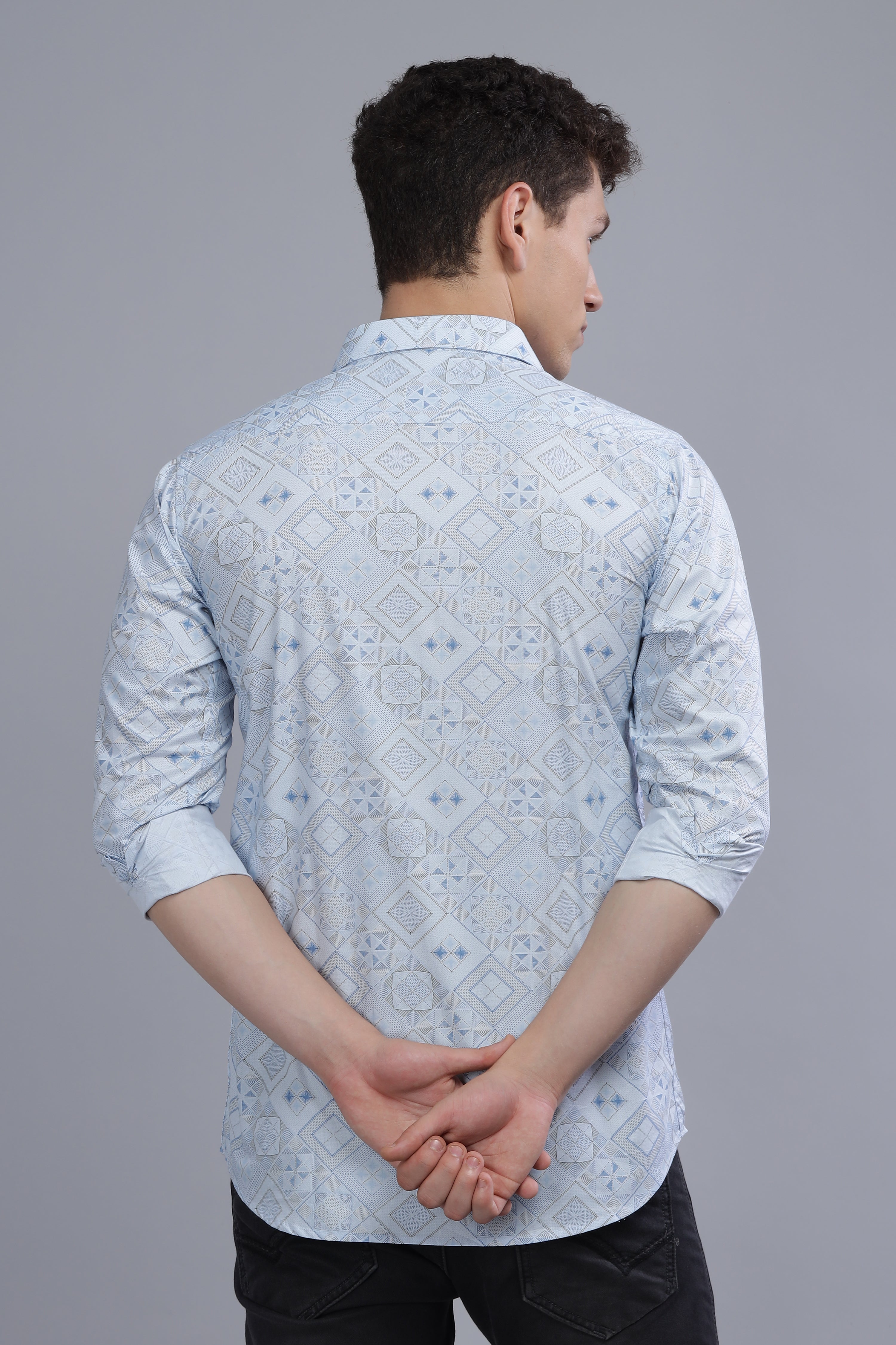 HERITAGE PAISLEY BLUE SHIRT