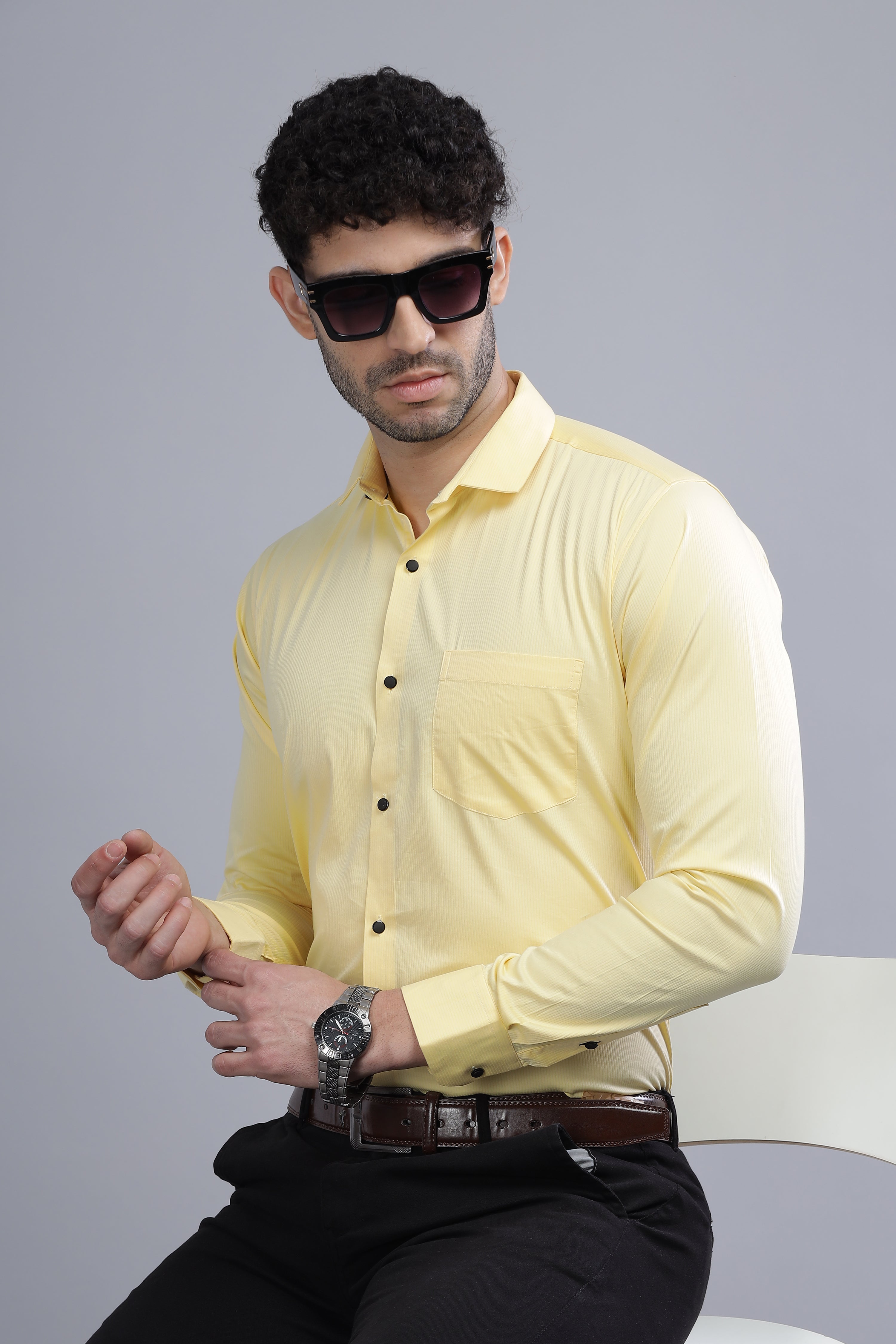 Breeze Light Yellow Shirt